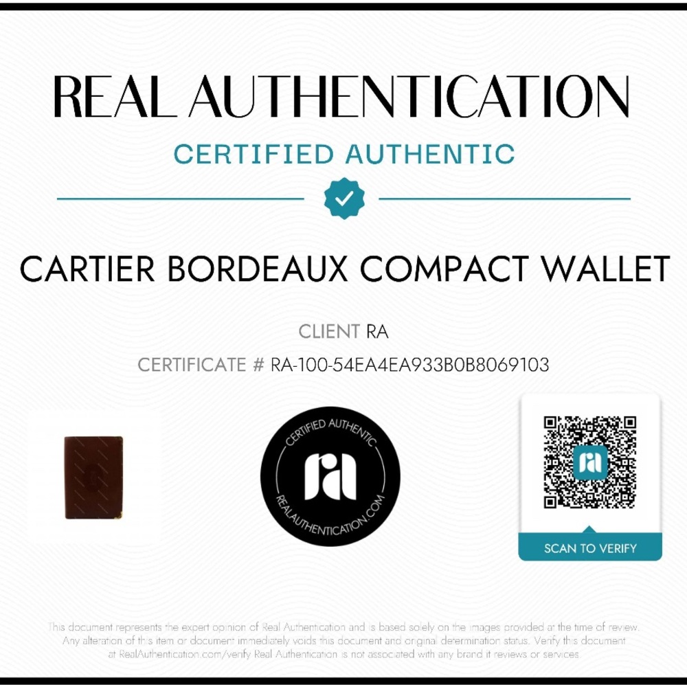 Cartier wallet with COA - Picture 10 of 10